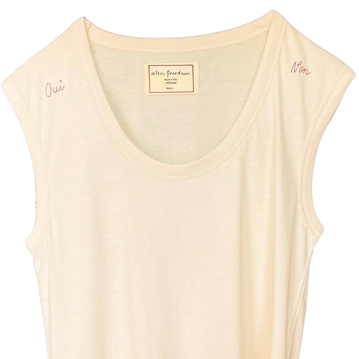 Also, Freedom - Venta al por mayor Camiseta sin mangas - Mujer - Sí, no, Scoop Muscle Tank1