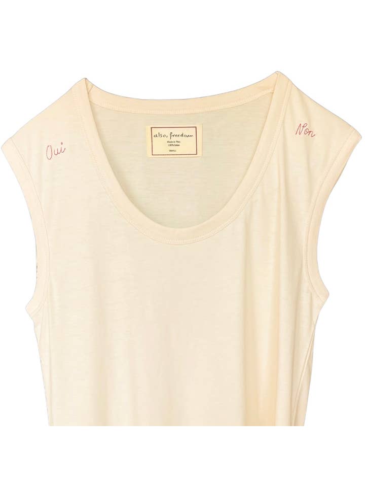 Also, Freedom - Venta al por mayor Camiseta sin mangas - Mujer - Sí, no, Scoop Muscle Tank1