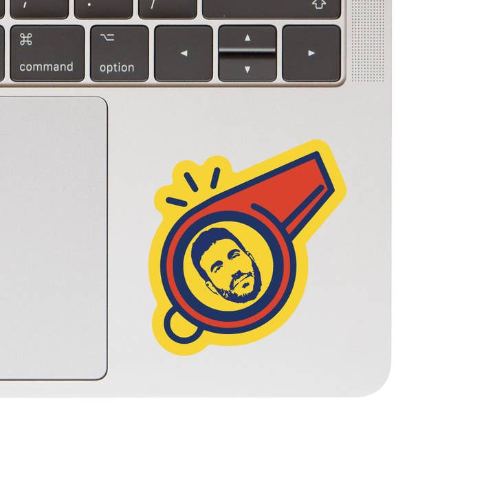 Juju and Moxie - Wholesale Sticker - Whistle Roy Kent Funny Television High Quality Vinyl Sticker1