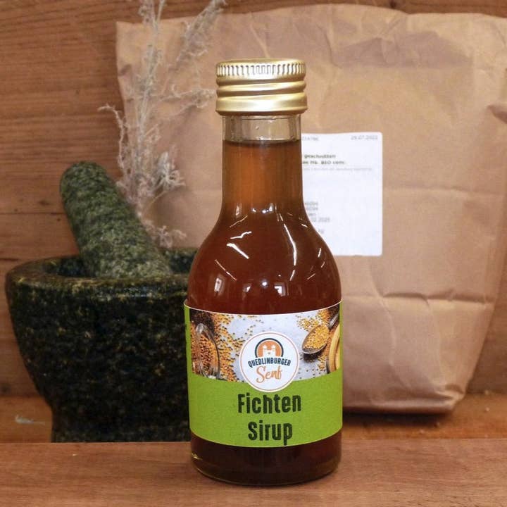 Quedlinburger Senf – Großhandel Ahornsirup – Fichten-Sirup 100ml