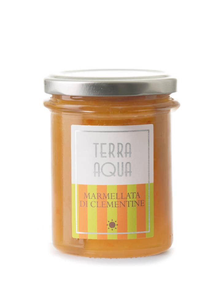 Marmellata di Clementine | Peso Netto 240g | per la vendita all'ingrosso da parte di Terra Aqua