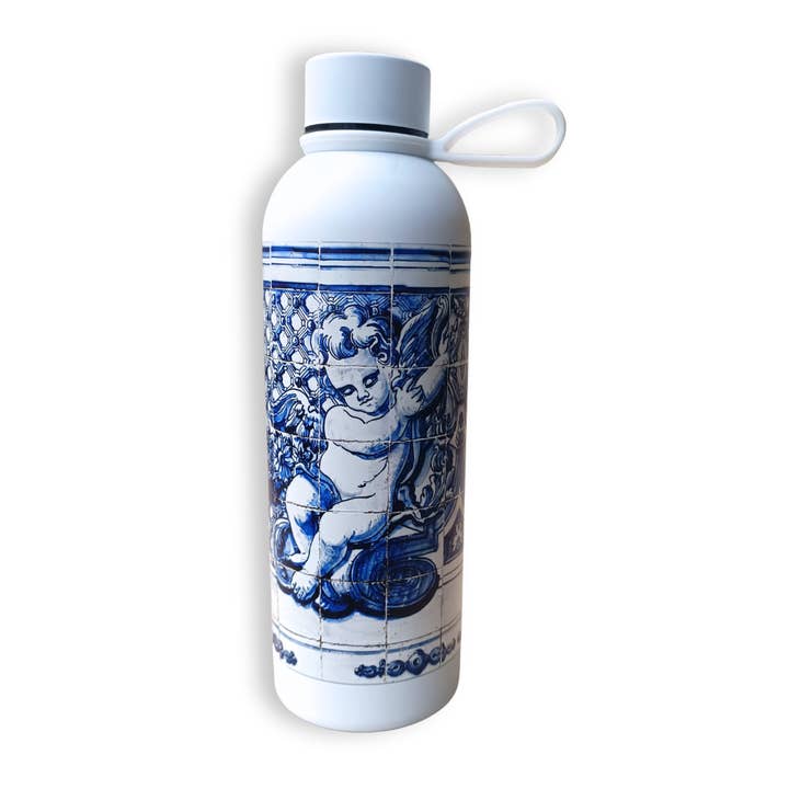 Thermal Bottle Tile 18th Century – Angel for wholesale by Terra Lusa