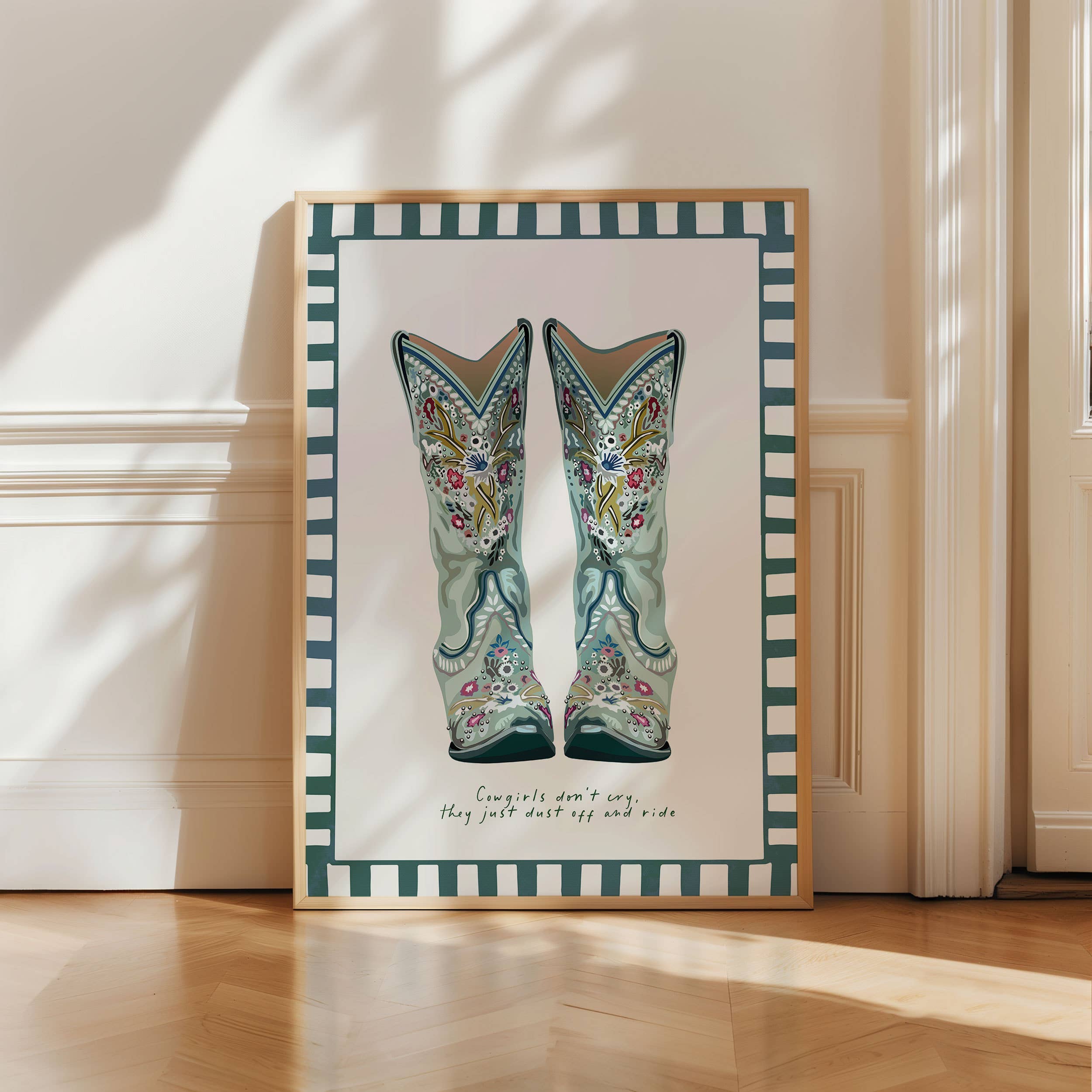 Seven Icons Store – wholesale Konsttryck – Cowgirls don't cry - Western konsttryck0