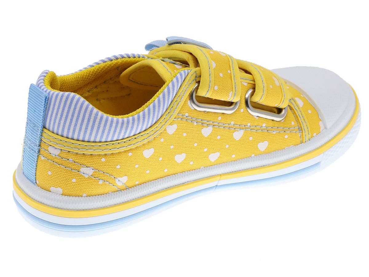 BeShoes Distribuição - Vente Baskets tendance – enfant - Chaussure décontractée jaune pour enfant Beppi-21836511