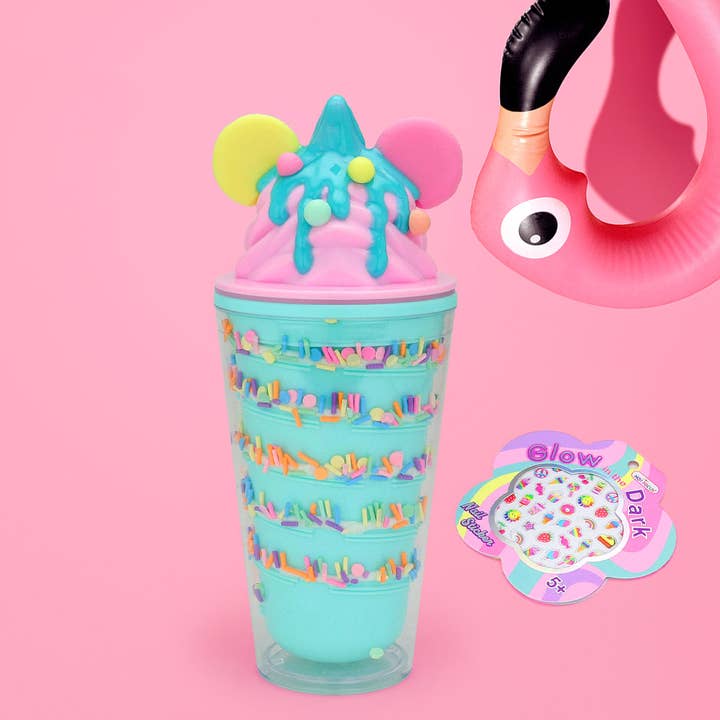 Sweet Hydration Ice Cream Cup Tumbler With Nail Sticker and other Purchase Wholesale ice cream cups. Free Returns & Net 60 Terms on Faire trending on Faire.