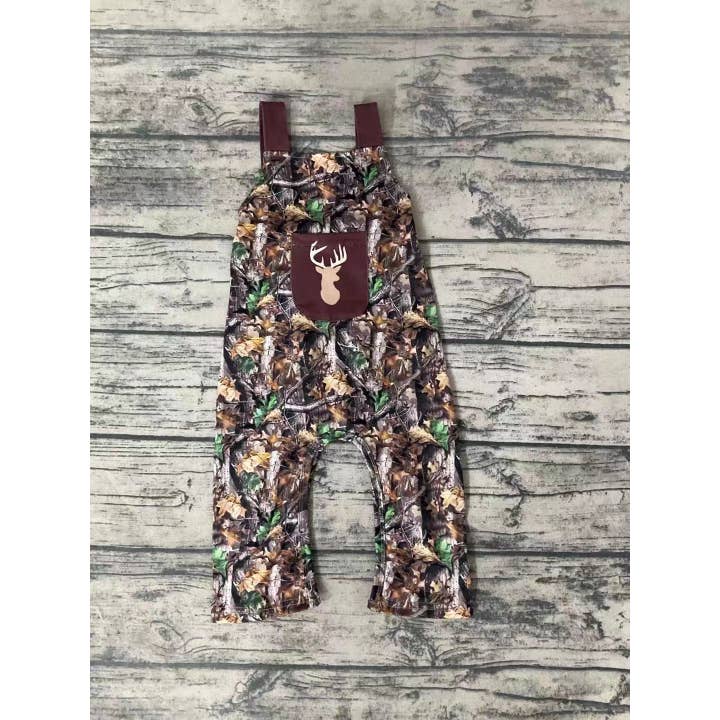 Aier Wholesale - Wholesale Jumpsuit - Baby - baby boys camo deer jumpsuits overalls2