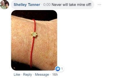 ALEF BET JEWELRY – wholesale Charm/dangle bracelet – Red String Jewish Star or Evil Eye Bracelet for Protection7