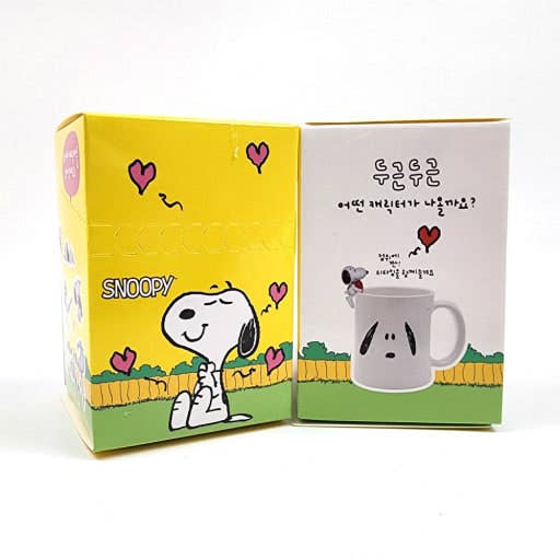 K-Wonderland - Wholesale Decorative Figurine - New! Peanuts Snoopy Cup Figure – Blind Box Series7