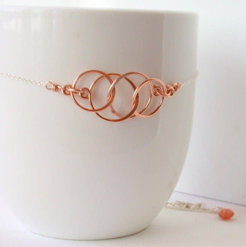 Linda Trent Jewelry – Colar pingente/pendente por atacado – Nó de amor2