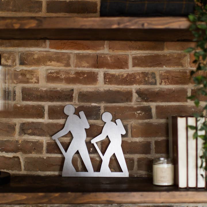 Hikers Wall Decor for wholesale by Keystone Steel Co.