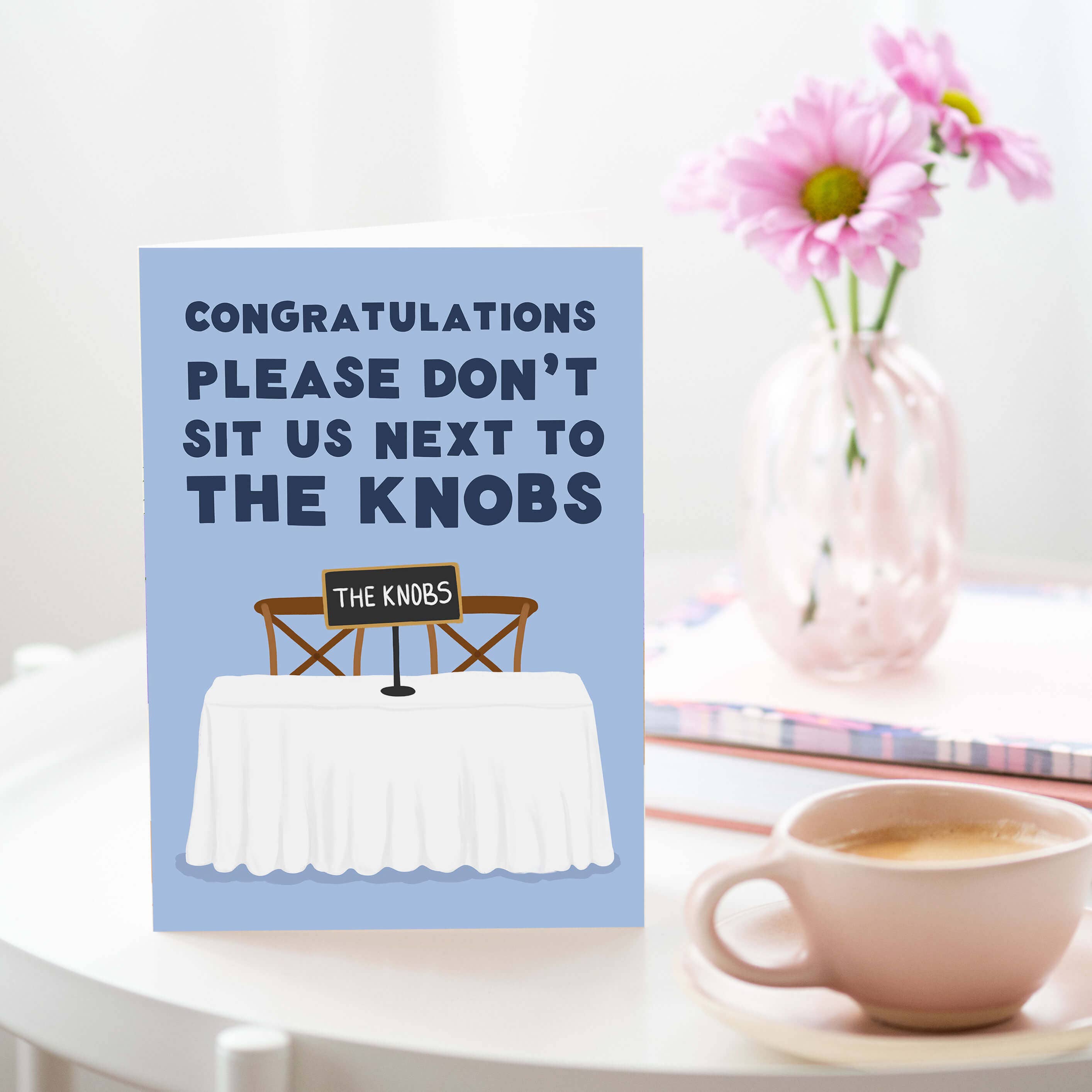 Tikkled Pink - Wholesale Engagement Card - The Knobs Wedding Card | Engagement Card1
