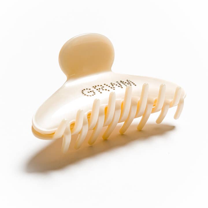 GRWM Champagne Sparkle Jaw Clip for wholesale on Faire1