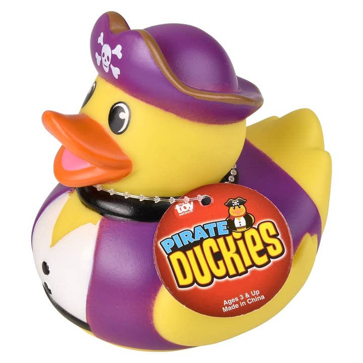 La Luna Bella - Toys - Wholesale Classic Toy - Kids - 3.75" Pirate Duckies - LLB Toys