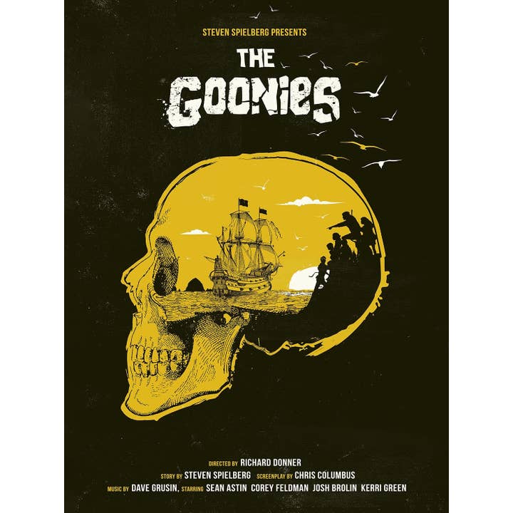 BLUE SHAKER - Wholesale Art Print - 2 Toast Design - The Goonies