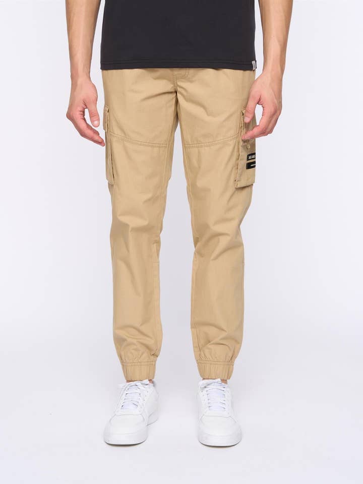 Chesser Jog Pants Stone for wholesale by Duck and Cover