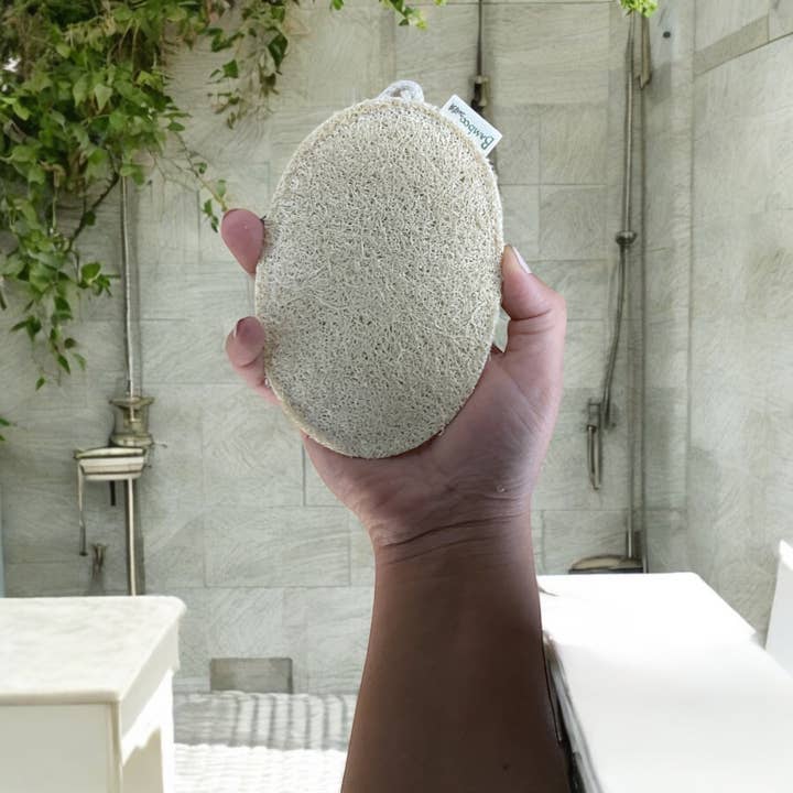 Bamboo Switch - Wholesale Loofah - Large Exfoliating Loofah | Oval