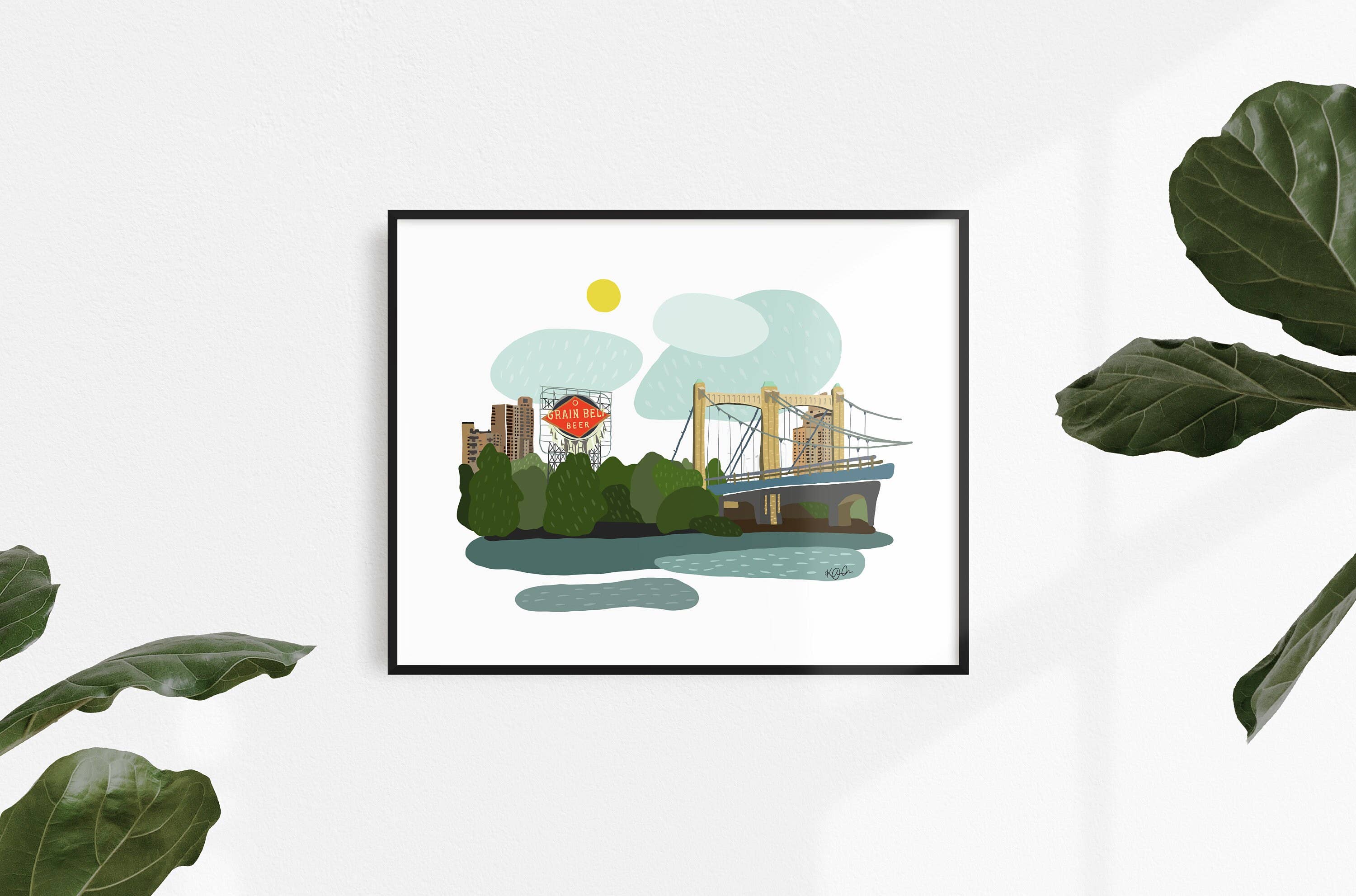 Karlie Joy - Wholesale Art Print - Grain Belt Beer - Minneapolis, MN1