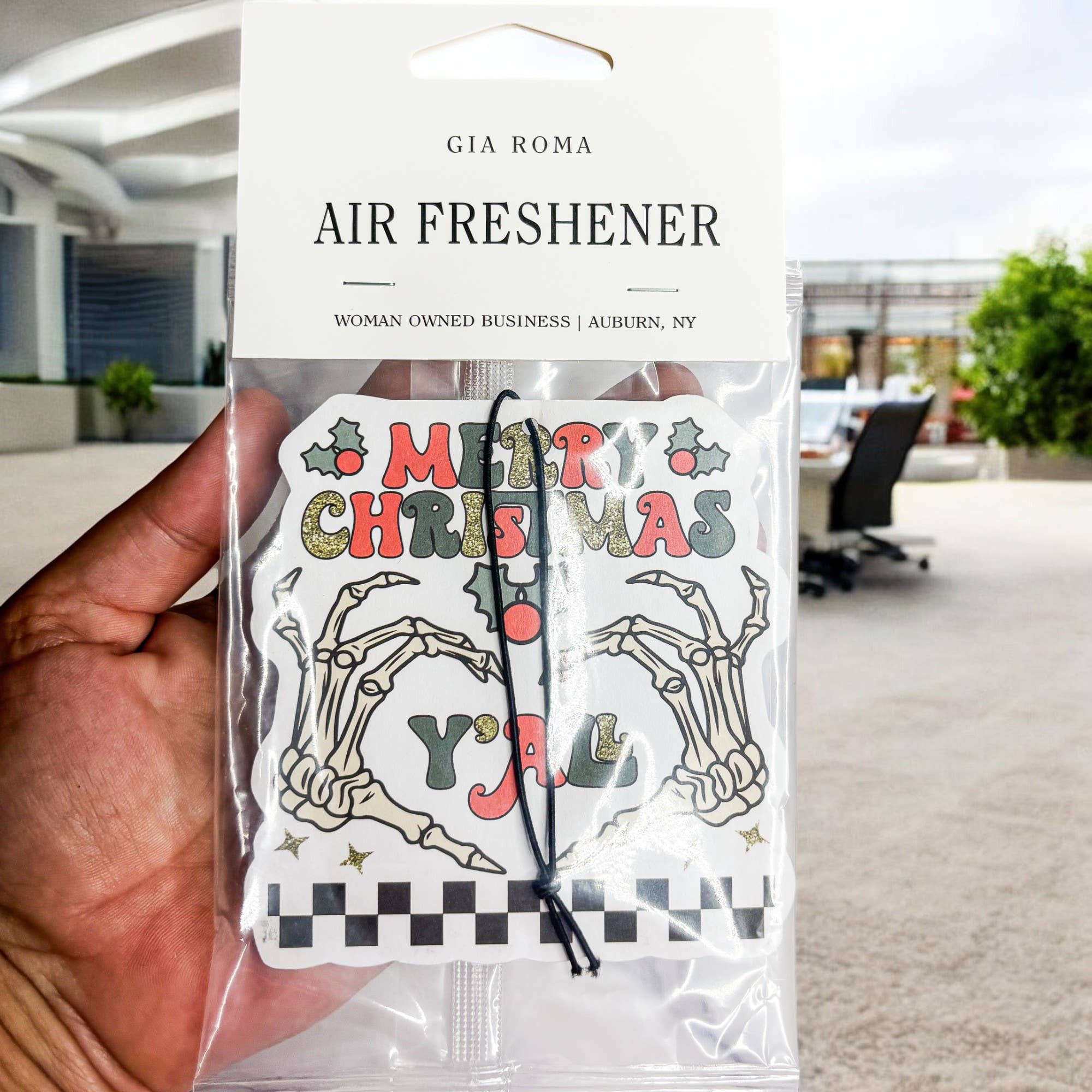 Gia Roma - Vendita all'ingrosso Deodorante per auto - Donna - Regali di Natale rosa unici, freschi natalizi per donna15