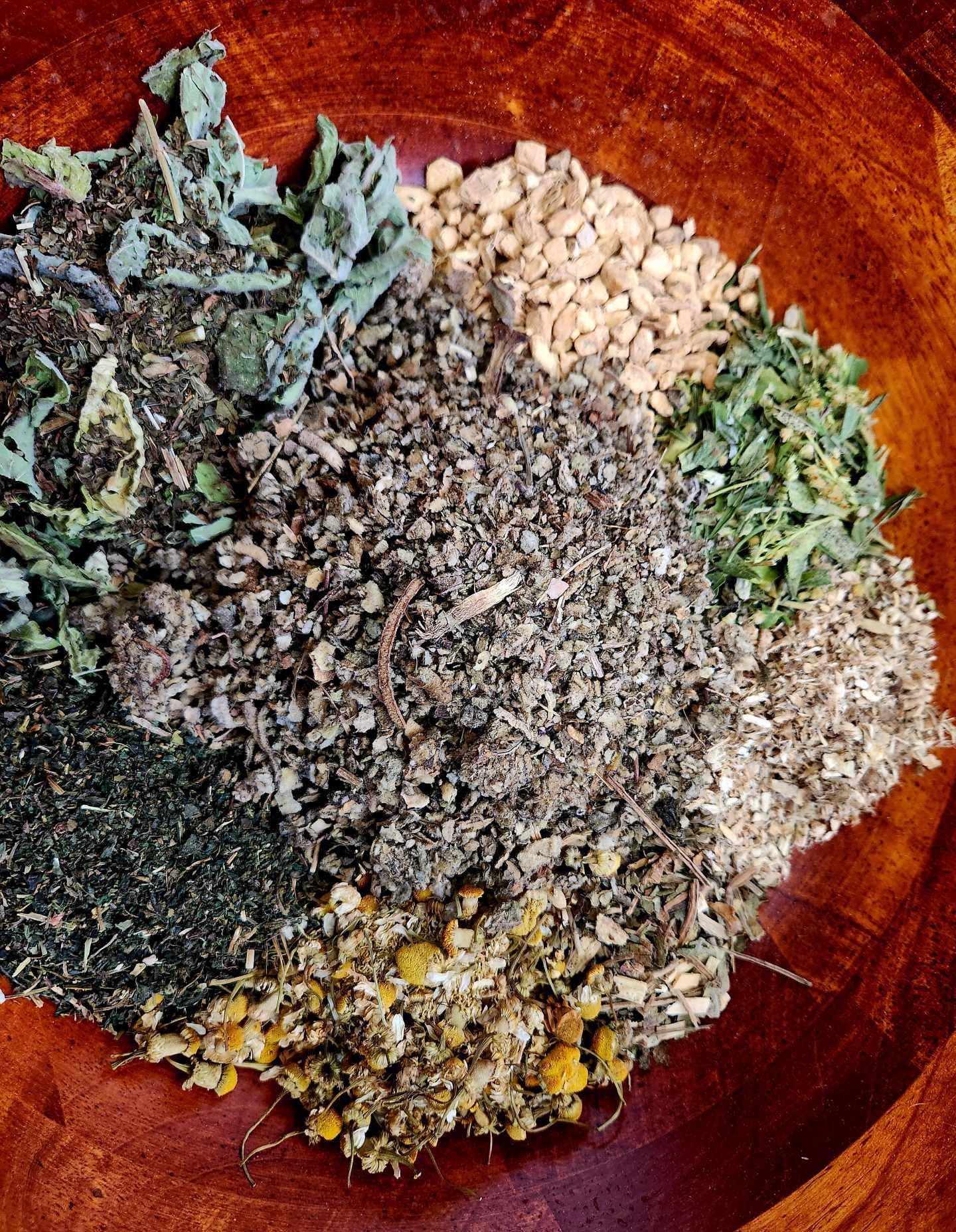 Down Home Roots Herbal - Wholesale Loose Tea - Lung Support Tea blend1