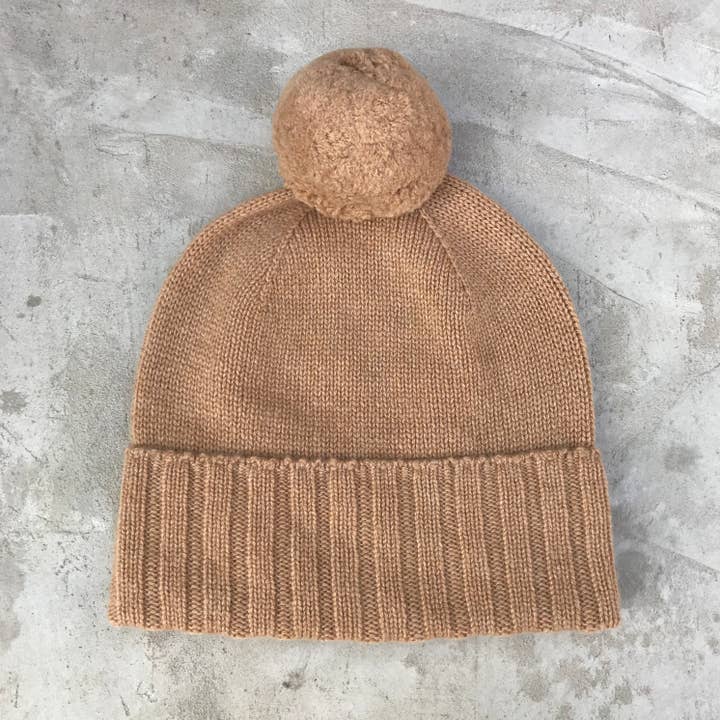 Lou Dungate - Wholesale Hat Accessory - Women's - Supra Pom Pom Cashmere Hat2