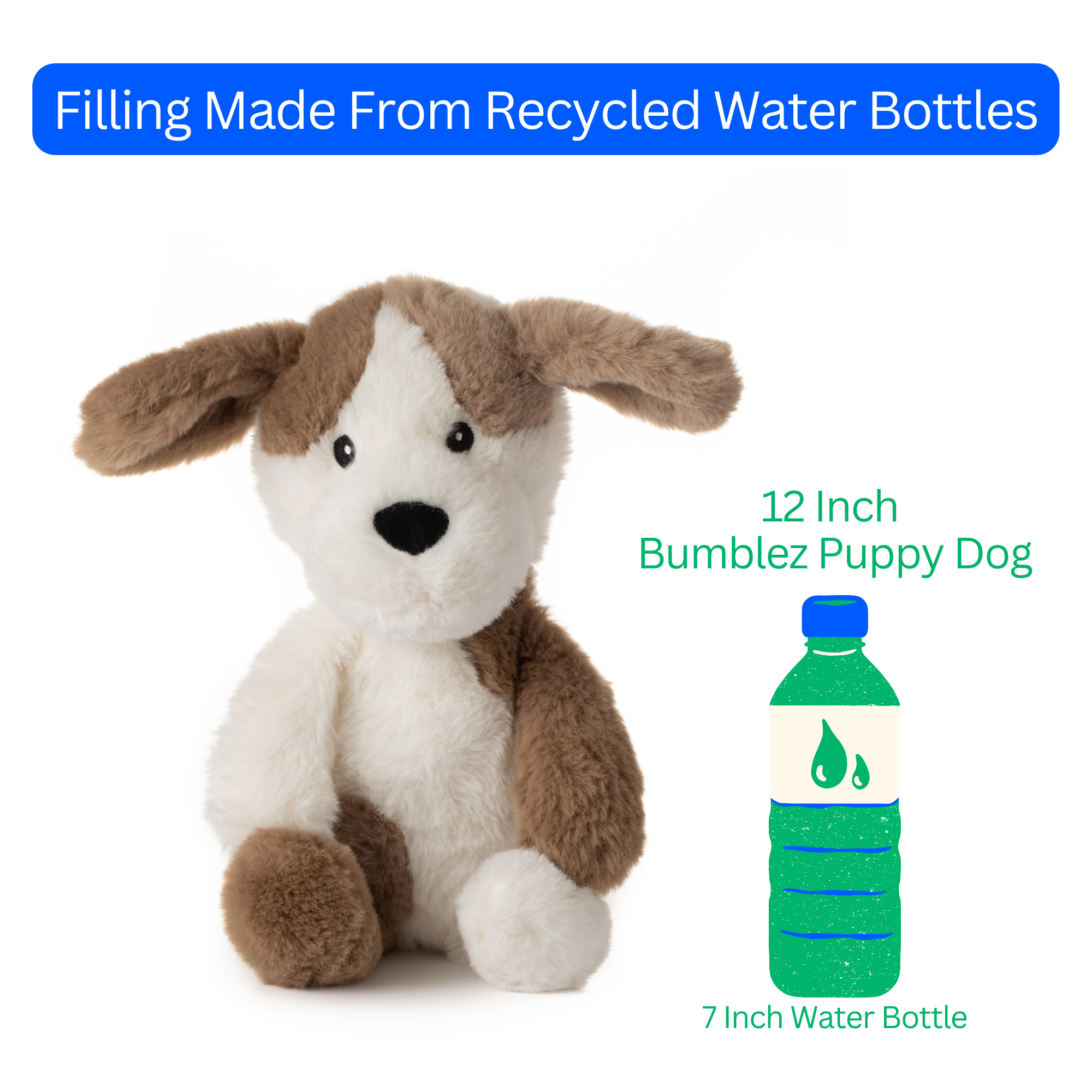 The Petting Zoo – wholesale Stuffed/plush toy – Kids & baby – 13" (32cm) Bumblez Puppy Dog Ages 3+1