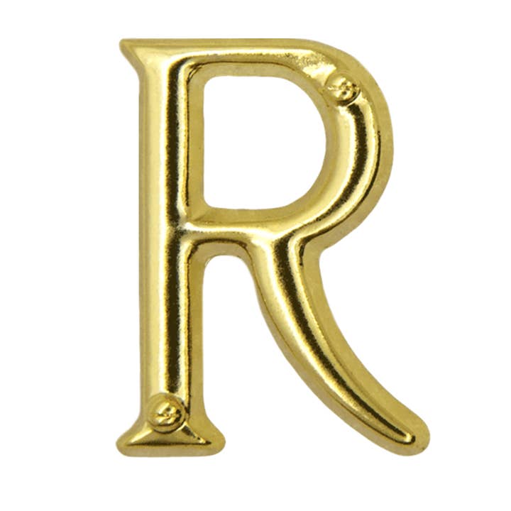 letra R, oro rosado para venta al por mayor de Godert Amsterdam