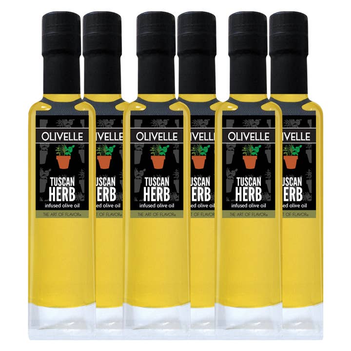 Tuscan Herb Infused Olive Oil - 250ml Bottled for wholesale by Olivelle