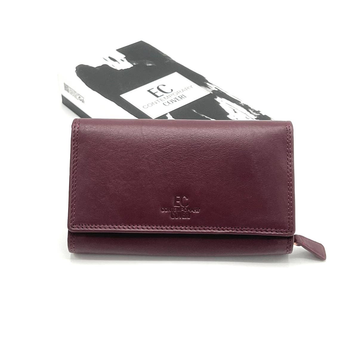 Suie Valentini srl - Wholesale Wallet - Women's - Women's genuine leather wallet, EC COVERI, art. EC25760-305