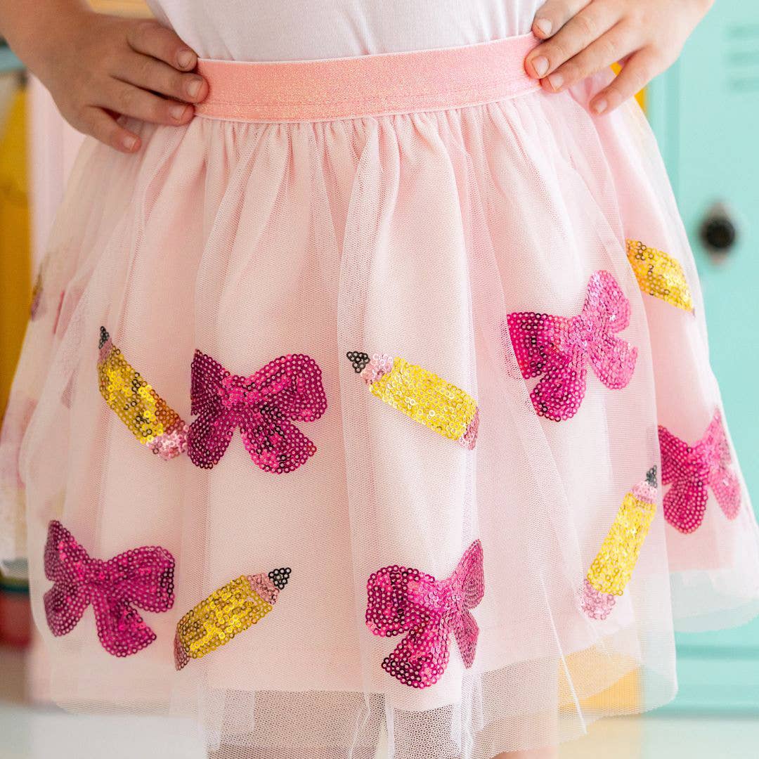 Sweet Wink - Wholesale Tutu - Kids - Back to School Cutie Sequin Tutu - Kids Clothing2