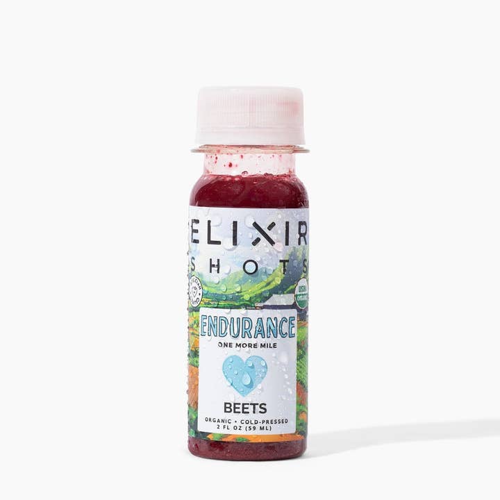Elixir Shots – wholesale Wellness Juice/tonic – Uthållighet - Ekologisk Kallpressad Rödbetsshot