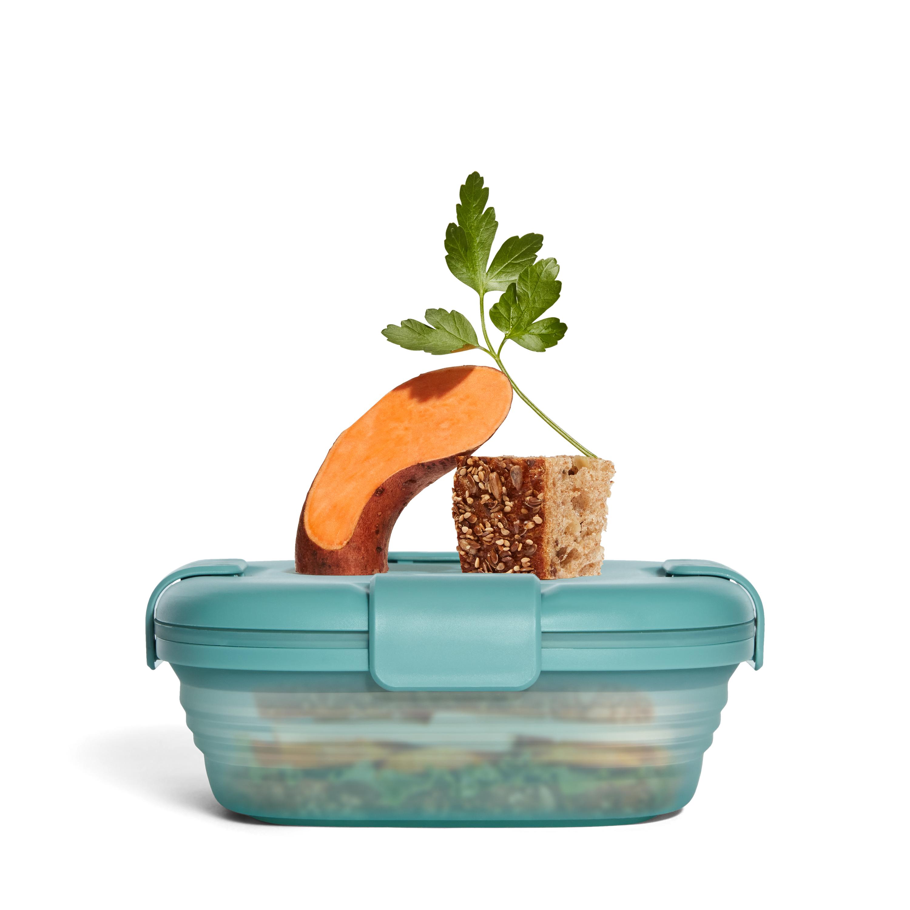 Stojo - Wholesale Lunch Bag/Box - 24oz Translucent Box - Collapsed Packaging20