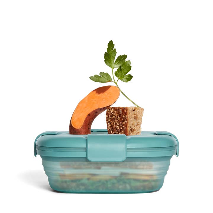 Stojo - Wholesale Lunch Bag/Box - 24oz Translucent Box - Collapsed Packaging20