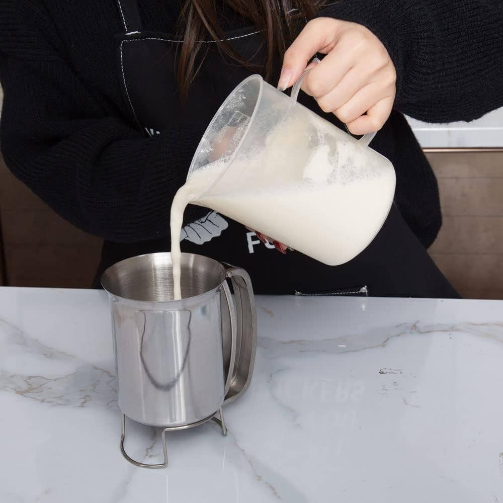 VIGOR - Wholesale Baking Dish - Stainless Steel Kitchen Flour Tool Mix Funnel Dispenser7