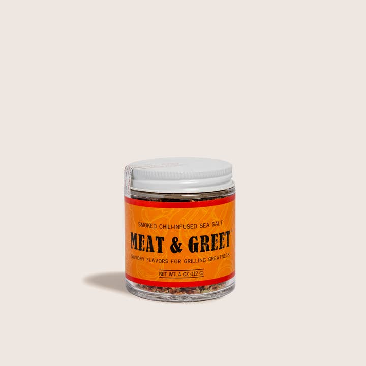 Ocean State Pepper Co. - Wholesale Salt - Meat and Greet - Smoked Chili-Infused Grillin' Salt