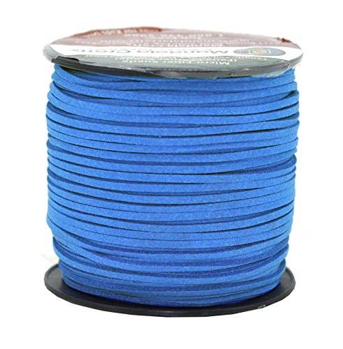 Mandala Crafts – Großhandel Bastelzubehör – Wildleder-Imitatkordel – veganes Leder für Schmuckherstellung und Perlenarbeiten55