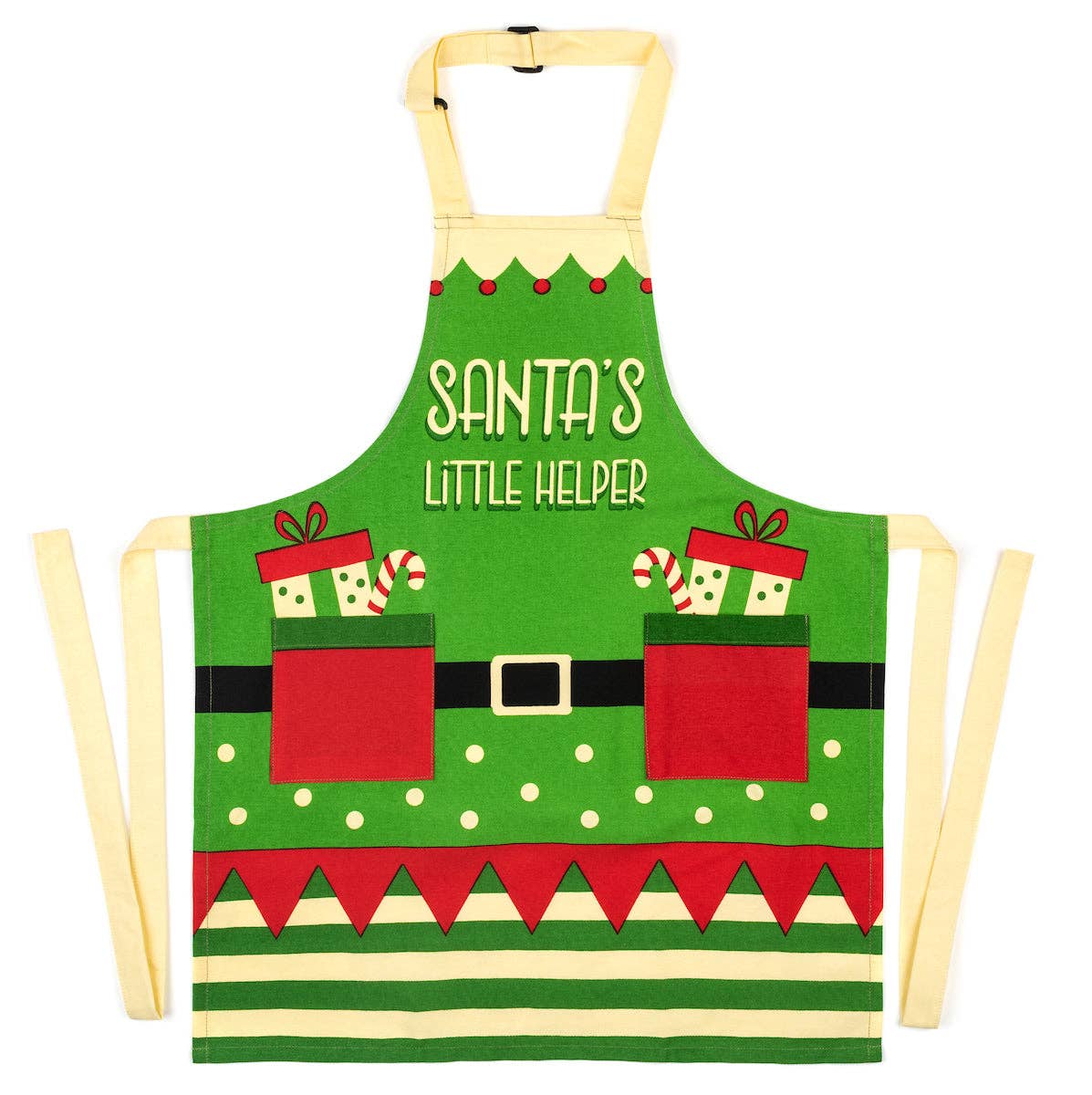 Lavley - Wholesale Apron - Kids - Santa's Little Helper - Funny Kids Christmas Baking Apron1