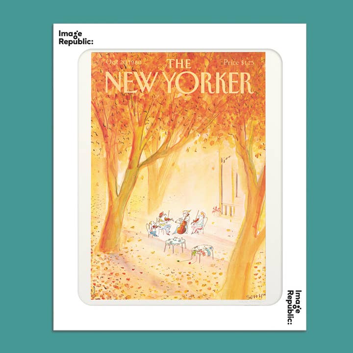 40x50 cm THE NEWYORKER 118 SEMPE STRINGS INSTRUMENTS 50485 pour la vente par Image Republic
