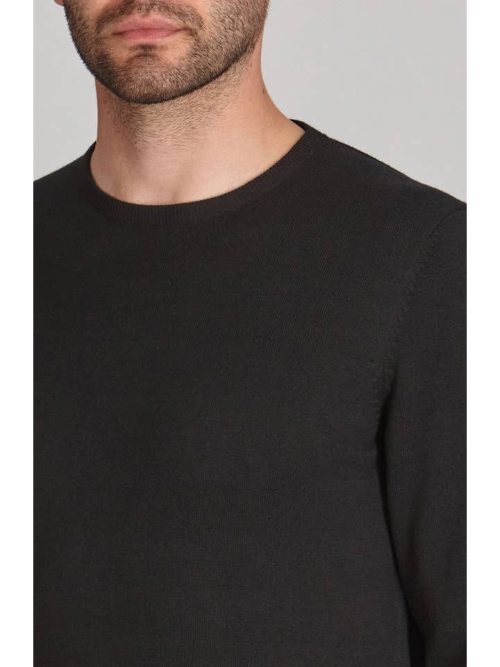 Paul James Knitwear - Wholesale Knitted jumper – Men′s - Men's Cotton Crew Neck Jumper23