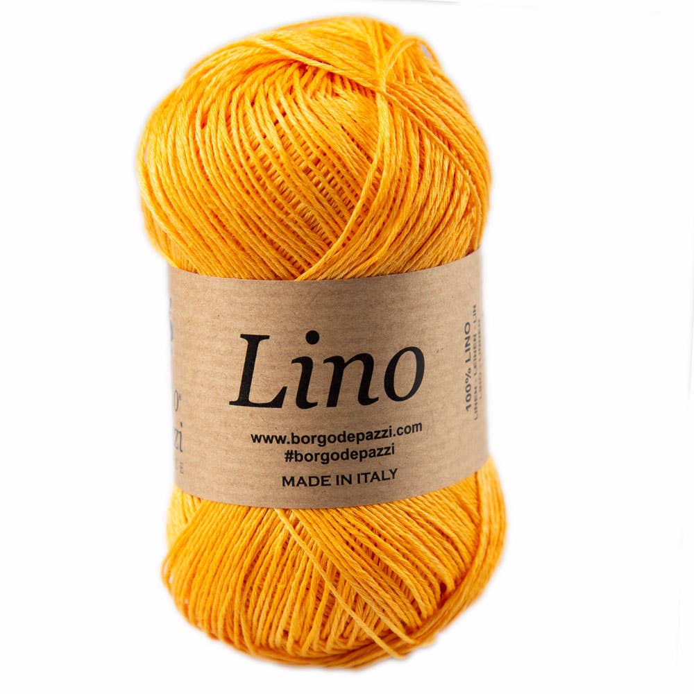 Borgo de' Pazzi - Firenze – Großhandel Garn – Lino - Leinenwolle 10 x 50 g Knäuel7
