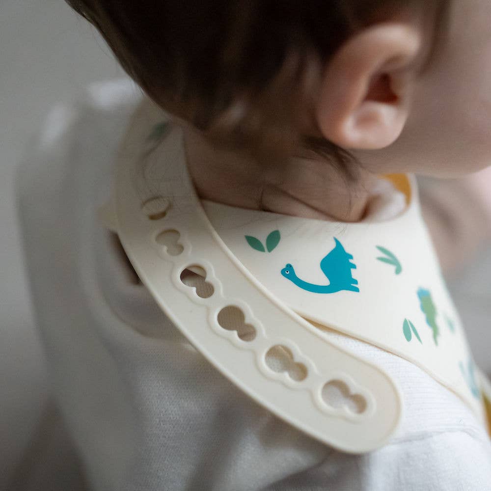 Ziggle Baby - Wholesale Bib - Baby - Catch It Silicone Bib Dinosaur7