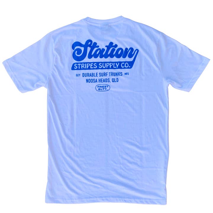 Supplies Short Sleeve Tee for wholesale by Station Stripes