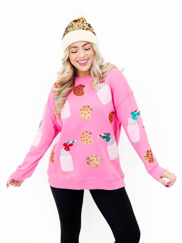 Whiskey Darling - Wholesale Sweatshirt – Women's - Cozy Cookie Crush Sweatshirt3