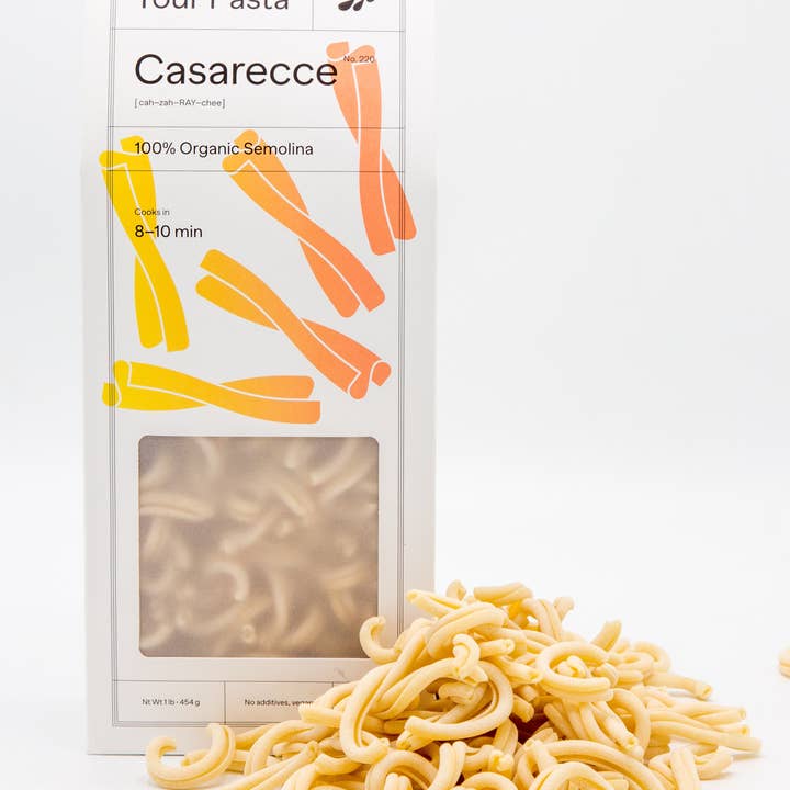 Your Pasta - Wholesale Pasta - Biologische casarecce pasta