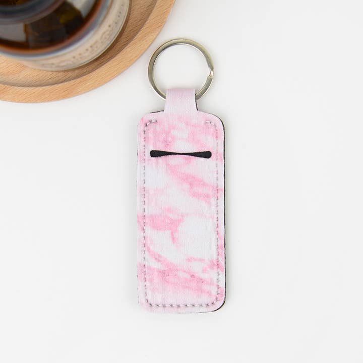 SoapElenGlen - Wholesale Lip balm case/holder - Small square lipstick case keychain21