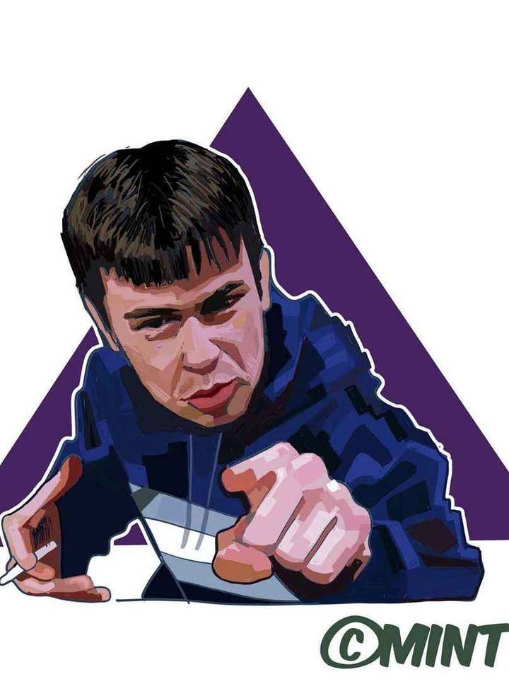 Human Traffic Print for wholesale by A Guy Called Minty LTD