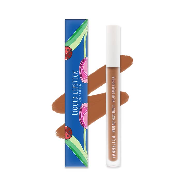 “Breve Latte” Liquid Lipstick for wholesale by Zhanelica LLC