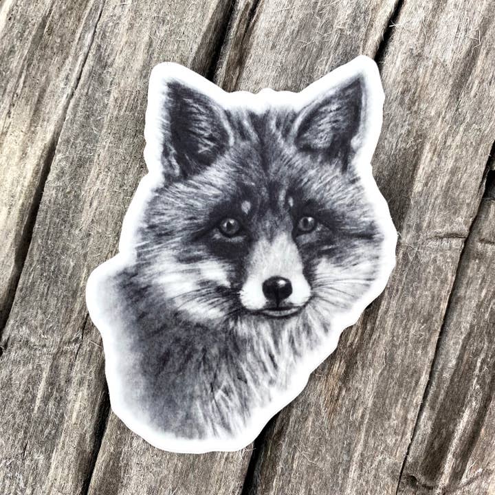 Forest Fox: Vinyl Stickers for wholesale by Dark Fox Creative