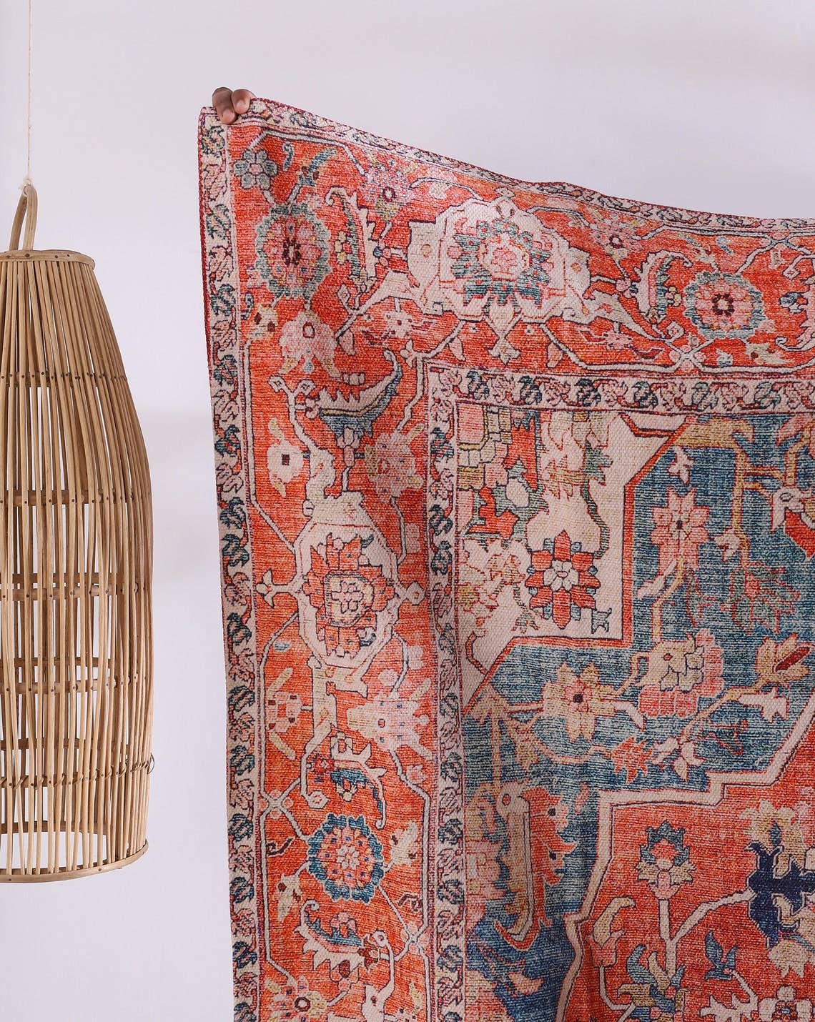 Linen Connections - Wholesale Area rug - Bohemian Oasis Rug Large Area Rug Home Décor - Red2