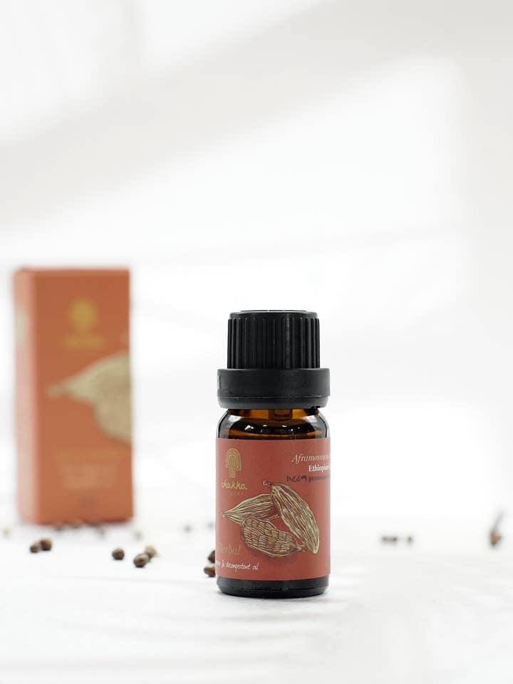SPICY HERBAL | Ethiopian Cardamom Oil for wholesale by Chakka Origins