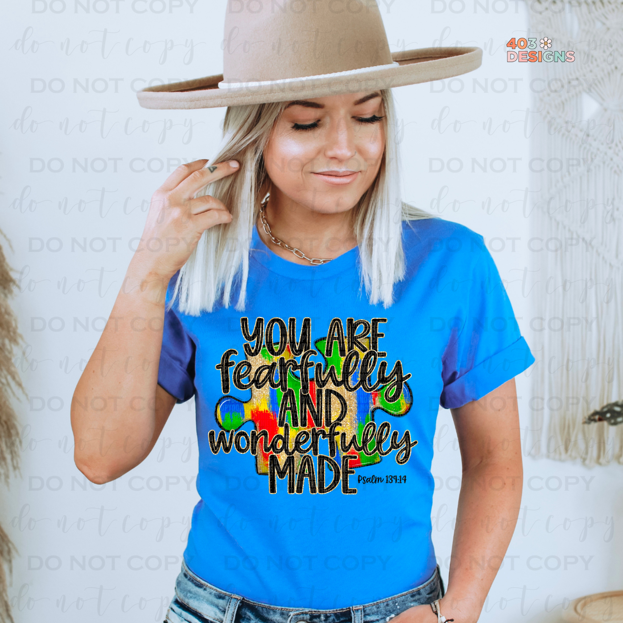403 Designs - Wholesale Sublimation Transfer - Fearfully & Wonderfully Made DTF Transfer1